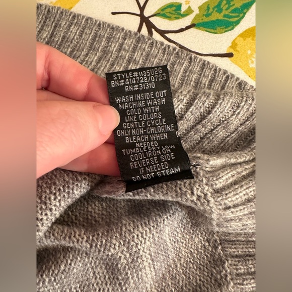 by&by Long Sleeve Sweater Dress - Black Chevron - Picture 11 of 12